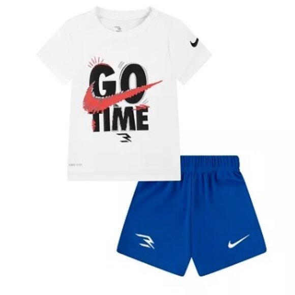 Nike Other - 🆕 Nike 3BRAND by Russell Wilson Toddler Boys 2-pc "GO TIME" Short Set 2T